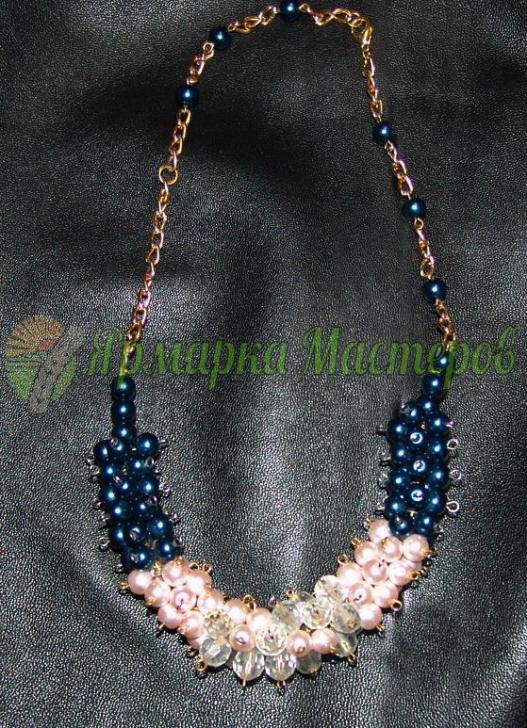 <div style=margin-left:10px><h1>Колье "Жемчужное"</h1><p><a href="/catalog/bijuteriya/">Біжутерія</a> » <a href="/catalog/bijuteriya/kole--ojerele/">Кольє, намисто</a></p><i class="fa fa-map-marker"></i> Черниговская область, Чернигов<br /><br /><div class="socdata"><script src="//yastatic.net/es5-shims/0.0.2/es5-shims.min.js"></script>
                                            <script src="//yastatic.net/share2/share.js"></script>
                                            <div class="ya-share2" data-services="facebook,gplus,twitter,lj,viber,whatsapp,skype" data-counter=""></div></div>