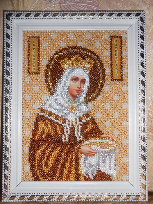 <div style=margin-left:10px><h1>Икона вышитая бисером, Св. Равноап. Царица Елена!</h1><p><a href="/catalog/kartiny/">Картини</a> » <a href="/catalog/kartiny/vyshitye/">Вишиті</a></p><i class="fa fa-map-marker"></i> Полтавская область, Полтава<br /><br /><div class="socdata"><script src="//yastatic.net/es5-shims/0.0.2/es5-shims.min.js"></script>
                                            <script src="//yastatic.net/share2/share.js"></script>
                                            <div class="ya-share2" data-services="facebook,gplus,twitter,lj,viber,whatsapp,skype" data-counter=""></div></div>