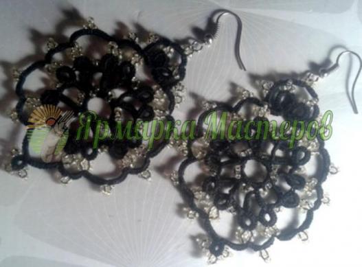 <div style=margin-left:10px><h1>Серьги ручной работы фриволите </h1><p><a href="/catalog/yvelirnue_izdeliya/">Ювелірні вироби
</a> » <a href="/catalog/yvelirnue_izdeliya/sergi/">Сережки</a></p><i class="fa fa-map-marker"></i> Киевская область, Бровары<br /><br /><div class="socdata"><script src="//yastatic.net/es5-shims/0.0.2/es5-shims.min.js"></script>
                                            <script src="//yastatic.net/share2/share.js"></script>
                                            <div class="ya-share2" data-services="facebook,gplus,twitter,lj,viber,whatsapp,skype" data-counter=""></div></div>