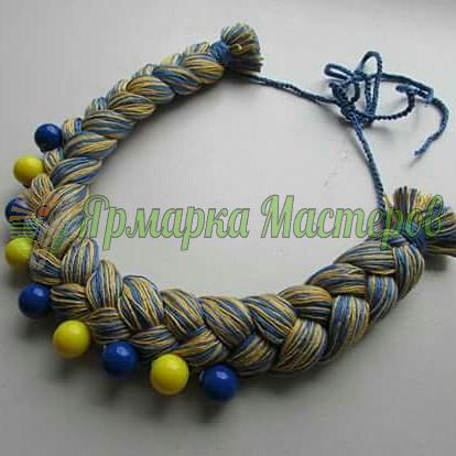 <div style=margin-left:10px><h1>Стильное колье-коса!</h1><p><a href="/catalog/ukrasheniya/">Прикраси</a> » <a href="/catalog/ukrasheniya/aksessuary/">Аксесуари</a></p><i class="fa fa-map-marker"></i> Николаевская область, Николаев<br /><br /><div class="socdata"><script src="//yastatic.net/es5-shims/0.0.2/es5-shims.min.js"></script>
                                            <script src="//yastatic.net/share2/share.js"></script>
                                            <div class="ya-share2" data-services="facebook,gplus,twitter,lj,viber,whatsapp,skype" data-counter=""></div></div>