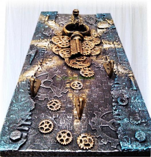 <div style=margin-left:10px><h1>Настенная ключница Предмет декора интерьера прихожей в стиле лофт</h1><p><a href="/catalog/dekor/">Декор</a> » <a href="/catalog/dekor/mebel/">Меблі</a></p><i class="fa fa-map-marker"></i> Донецкая область, Мариуполь<br /><br /><div class="socdata"><script src="//yastatic.net/es5-shims/0.0.2/es5-shims.min.js"></script>
                                            <script src="//yastatic.net/share2/share.js"></script>
                                            <div class="ya-share2" data-services="facebook,gplus,twitter,lj,viber,whatsapp,skype" data-counter=""></div></div>