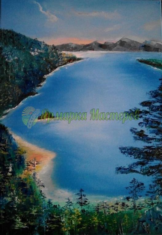 <div style=margin-left:10px><h1>Пейзаж "Озеро" холст масло мастихин 35 на 25 см</h1><p><a href="/catalog/kartiny/">Картини</a> » <a href="/catalog/kartiny/jivopis/">Живопис</a></p><i class="fa fa-map-marker"></i> Винницкая область, Винница<br /><br /><script src="//yastatic.net/es5-shims/0.0.2/es5-shims.min.js"></script>
                                            <script src="//yastatic.net/share2/share.js"></script>
                                            <div class="ya-share2" data-services="facebook,gplus,twitter,lj,viber,whatsapp,skype" data-counter=""></div><br /><div class="socdata"></div></div>