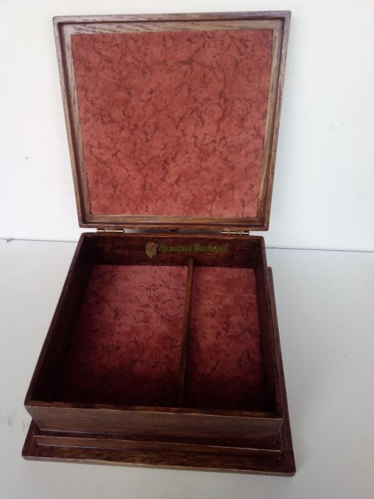 <div style=margin-left:10px><h1>Шкатулка с вышивкой и с двойным дном.</h1><p><a href="/catalog/podarki--suveniry/">Подарунки, сувеніри</a> » <a href="/catalog/podarki--suveniry/suveniry/">Сувеніри</a></p><i class="fa fa-map-marker"></i> Волынская область, Луцк<br /><br /><div class="socdata"><script src="//yastatic.net/es5-shims/0.0.2/es5-shims.min.js"></script>
                                            <script src="//yastatic.net/share2/share.js"></script>
                                            <div class="ya-share2" data-services="facebook,gplus,twitter,lj,viber,whatsapp,skype" data-counter=""></div></div>