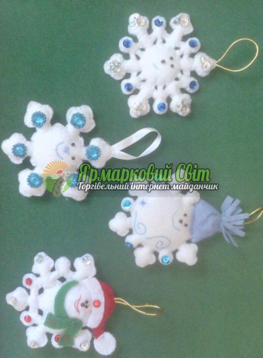 <div style=margin-left:10px><h1>Елочные игрушки из фетра</h1><p><a href="/catalog/podarki--suveniry/">Подарунки, сувеніри</a> » <a href="/catalog/podarki--suveniry/suveniry/">Сувеніри</a></p><i class="fa fa-map-marker"></i> Днепропетровская область, Днепропетровск<br /><br /><div class="socdata"><script src="//yastatic.net/es5-shims/0.0.2/es5-shims.min.js"></script>
                                            <script src="//yastatic.net/share2/share.js"></script>
                                            <div class="ya-share2" data-services="facebook,gplus,twitter,lj,viber,whatsapp,skype" data-counter=""></div></div>