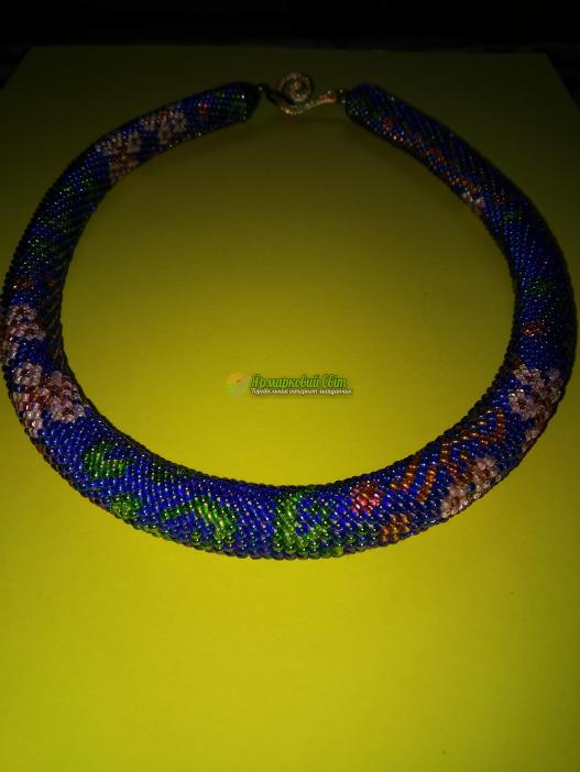 <div style=margin-left:10px><h1>Ожерелье-жгут Летняя ночь</h1><p><a href="/catalog/bijuteriya/">Біжутерія</a> » <a href="/catalog/bijuteriya/kole--ojerele/">Кольє, намисто</a></p><i class="fa fa-map-marker"></i> Днепропетровская область, Межевая<br /><br /><div class="socdata"><script src="//yastatic.net/es5-shims/0.0.2/es5-shims.min.js"></script>
                                            <script src="//yastatic.net/share2/share.js"></script>
                                            <div class="ya-share2" data-services="facebook,gplus,twitter,lj,viber,whatsapp,skype" data-counter=""></div></div>