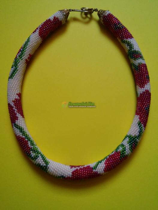 <div style=margin-left:10px><h1>Ожерелье-жгут Маки</h1><p><a href="/catalog/bijuteriya/">Біжутерія</a> » <a href="/catalog/bijuteriya/kole--ojerele/">Кольє, намисто</a></p><i class="fa fa-map-marker"></i> Днепропетровская область, Межевая<br /><br /><div class="socdata"><script src="//yastatic.net/es5-shims/0.0.2/es5-shims.min.js"></script>
                                            <script src="//yastatic.net/share2/share.js"></script>
                                            <div class="ya-share2" data-services="facebook,gplus,twitter,lj,viber,whatsapp,skype" data-counter=""></div></div>