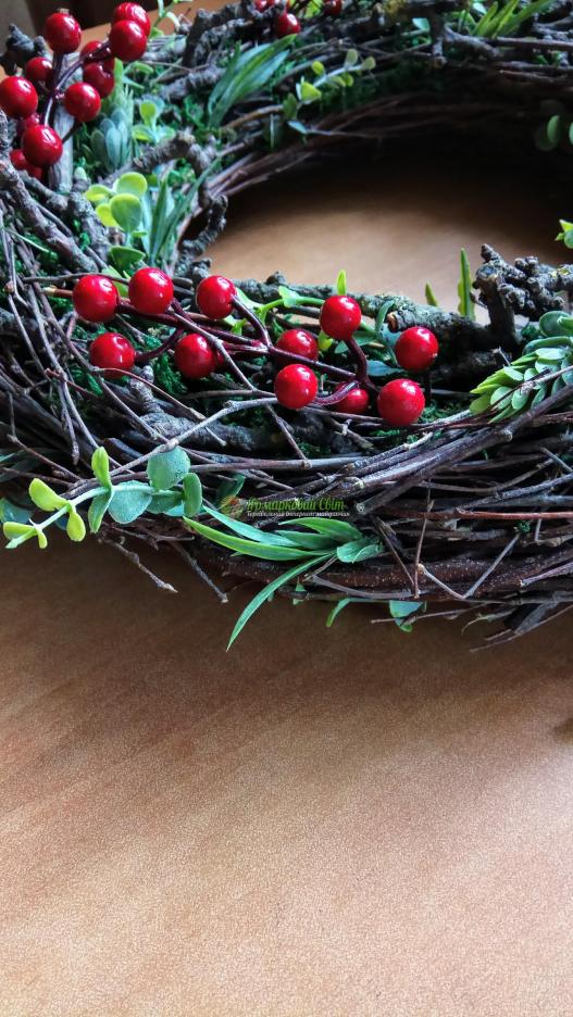 <div style=margin-left:10px><h1>Интерьерный венок в стиле рустик</h1><p><a href="/catalog/aksessuary/">Аксесуари</a> » <a href="/catalog/aksessuary/venki/">Вінки</a></p><i class="fa fa-map-marker"></i> Киевская область, Киев<br /><br /><div class="socdata"><script src="//yastatic.net/es5-shims/0.0.2/es5-shims.min.js"></script>
                                            <script src="//yastatic.net/share2/share.js"></script>
                                            <div class="ya-share2" data-services="facebook,gplus,twitter,lj,viber,whatsapp,skype" data-counter=""></div></div>