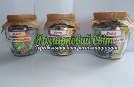 <div style=margin-left:10px><h1>Сувенір " євро консервоване"</h1><p><a href="/catalog/podarki--suveniry/">Подарунки, сувеніри</a> » <a href="/catalog/podarki--suveniry/suveniry/">Сувеніри</a></p><i class="fa fa-map-marker"></i> Черновицкая область, Вижница<br /><br /><div class="socdata"><script src="//yastatic.net/es5-shims/0.0.2/es5-shims.min.js"></script>
                                            <script src="//yastatic.net/share2/share.js"></script>
                                            <div class="ya-share2" data-services="facebook,gplus,twitter,lj,viber,whatsapp,skype" data-counter=""></div></div>