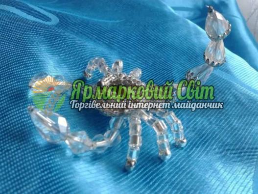 <div style=margin-left:10px><h1>Скорпион</h1><p><a href="/catalog/ukrasheniya/">Прикраси</a> » <a href="/catalog/ukrasheniya/podarki/">Подарунки</a></p><i class="fa fa-map-marker"></i> Киевская область, Киев<br /><br /><div class="socdata"><script src="//yastatic.net/es5-shims/0.0.2/es5-shims.min.js"></script>
                                            <script src="//yastatic.net/share2/share.js"></script>
                                            <div class="ya-share2" data-services="facebook,gplus,twitter,lj,viber,whatsapp,skype" data-counter=""></div></div>