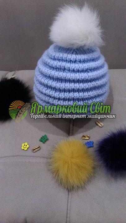 <div style=margin-left:10px><h1>Вязанная шапка с меховым бубоном, узор Волны</h1><p><a href="/catalog/golovnue_ubory/">Головні убори
</a> » <a href="/catalog/golovnue_ubory/shapki/">Шапки</a></p><i class="fa fa-map-marker"></i> Днепропетровская область, Каменское<br /><br /><div class="socdata"><script src="//yastatic.net/es5-shims/0.0.2/es5-shims.min.js"></script>
                                            <script src="//yastatic.net/share2/share.js"></script>
                                            <div class="ya-share2" data-services="facebook,gplus,twitter,lj,viber,whatsapp,skype" data-counter=""></div></div>