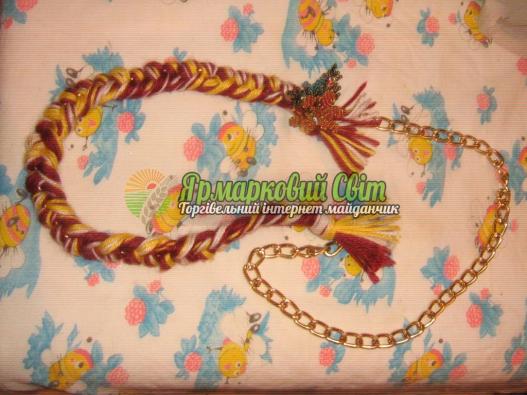 <div style=margin-left:10px><h1>Колье из пряжи и цветов из бисера</h1><p><a href="/catalog/bijuteriya/">Біжутерія</a> » <a href="/catalog/bijuteriya/kole--ojerele/">Кольє, намисто</a></p><i class="fa fa-map-marker"></i> Запорожская область, Запорожье<br /><br /><div class="socdata"><script src="//yastatic.net/es5-shims/0.0.2/es5-shims.min.js"></script>
                                            <script src="//yastatic.net/share2/share.js"></script>
                                            <div class="ya-share2" data-services="facebook,gplus,twitter,lj,viber,whatsapp,skype" data-counter=""></div></div>