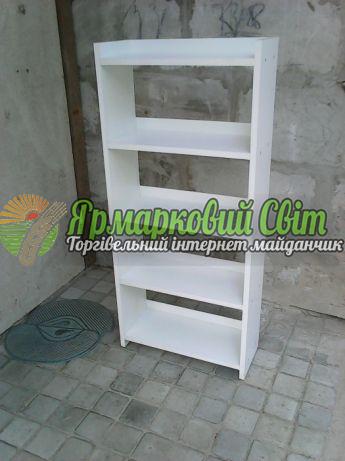 <div style=margin-left:10px><h1>Белая этажерка из ДСП. Новая</h1><p><a href="/catalog/dekor/">Декор</a> » <a href="/catalog/dekor/mebel/">Меблі</a></p><i class="fa fa-map-marker"></i> Киевская область, Киев<br /><br /><div class="socdata"><script src="//yastatic.net/es5-shims/0.0.2/es5-shims.min.js"></script>
                                            <script src="//yastatic.net/share2/share.js"></script>
                                            <div class="ya-share2" data-services="facebook,gplus,twitter,lj,viber,whatsapp,skype" data-counter=""></div></div>