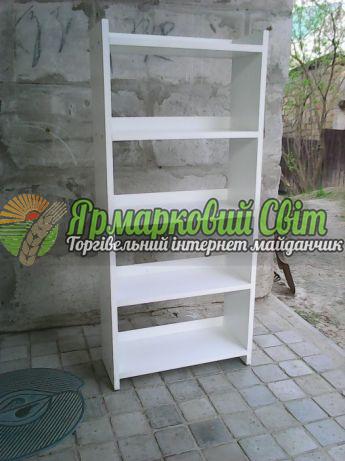 <div style=margin-left:10px><h1>Белая этажерка из ДСП. Новая</h1><p><a href="/catalog/dekor/">Декор</a> » <a href="/catalog/dekor/mebel/">Меблі</a></p><i class="fa fa-map-marker"></i> Киевская область, Киев<br /><br /><div class="socdata"><script src="//yastatic.net/es5-shims/0.0.2/es5-shims.min.js"></script>
                                            <script src="//yastatic.net/share2/share.js"></script>
                                            <div class="ya-share2" data-services="facebook,gplus,twitter,lj,viber,whatsapp,skype" data-counter=""></div></div>