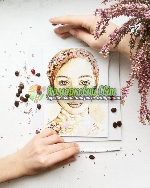 <div style=margin-left:10px><h1>Кофейный портрет ZHIVOY.PORTRET</h1><p><a href="/catalog/kartiny/">Картини</a> » <a href="/catalog/kartiny/jivopis/">Живопис</a></p><i class="fa fa-map-marker"></i> Киевская область, Киев<br /><br /><div class="socdata"><script src="//yastatic.net/es5-shims/0.0.2/es5-shims.min.js"></script>
                                            <script src="//yastatic.net/share2/share.js"></script>
                                            <div class="ya-share2" data-services="facebook,gplus,twitter,lj,viber,whatsapp,skype" data-counter=""></div></div>