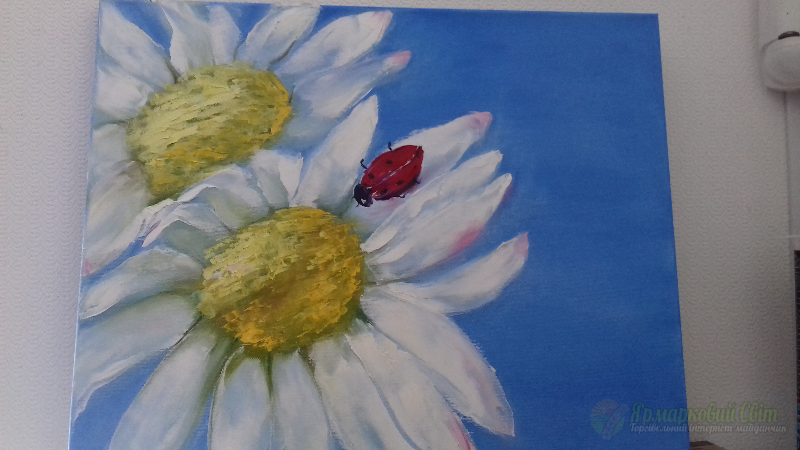 <div style=margin-left:10px><h1>Картина "Ромашки" объемная живопись, масло 40*50 </h1><p><a href="/catalog/kartiny/">Картини</a> » <a href="/catalog/kartiny/jivopis/">Живопис</a></p><i class="fa fa-map-marker"></i> Сумская область, Сумы<br /><br /><div class="socdata"><script src="//yastatic.net/es5-shims/0.0.2/es5-shims.min.js"></script>
                                            <script src="//yastatic.net/share2/share.js"></script>
                                            <div class="ya-share2" data-services="facebook,gplus,twitter,lj,viber,whatsapp,skype" data-counter=""></div></div>