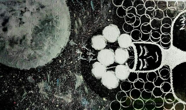 <div style=margin-left:10px><h1>Авторская работа “Мысли в Космос”(интуитивная живопись）</h1><p><a href="/catalog/kartiny/">Картини</a> » <a href="/catalog/kartiny/jivopis/">Живопис</a></p><i class="fa fa-map-marker"></i> Днепропетровская область, Днепропетровск<br /><br /><div class="socdata"><script src="//yastatic.net/es5-shims/0.0.2/es5-shims.min.js"></script>
                                            <script src="//yastatic.net/share2/share.js"></script>
                                            <div class="ya-share2" data-services="facebook,gplus,twitter,lj,viber,whatsapp,skype" data-counter=""></div></div>