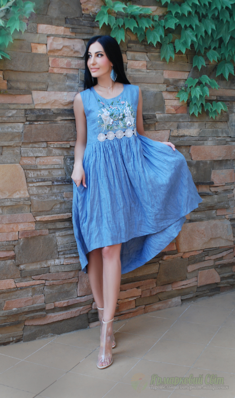 <div style=margin-left:10px><h1>Стильный сарафан с ручной вышивкой "Два зайчика" вышиванка, вышитое платье</h1><p><a href="/catalog/shite/">Шиття</a> » <a href="/catalog/shite/shite--odejda/">Шиття, одяг</a></p><i class="fa fa-map-marker"></i> Винницкая область, Винница<br /><br /><div class="socdata"><script src="//yastatic.net/es5-shims/0.0.2/es5-shims.min.js"></script>
                                            <script src="//yastatic.net/share2/share.js"></script>
                                            <div class="ya-share2" data-services="facebook,gplus,twitter,lj,viber,whatsapp,skype" data-counter=""></div></div>