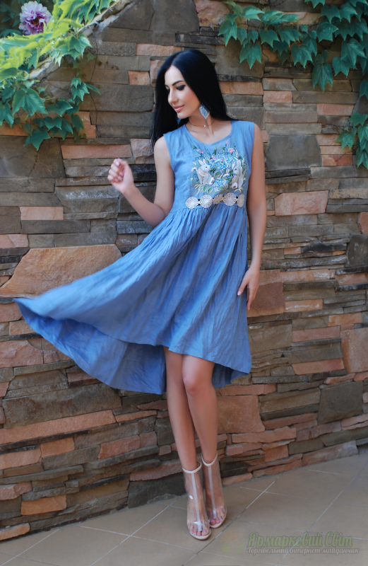 <div style=margin-left:10px><h1>Стильный сарафан с ручной вышивкой "Два зайчика" вышиванка, вышитое платье</h1><p><a href="/catalog/shite/">Шиття</a> » <a href="/catalog/shite/shite--odejda/">Шиття, одяг</a></p><i class="fa fa-map-marker"></i> Винницкая область, Винница<br /><br /><div class="socdata"><script src="//yastatic.net/es5-shims/0.0.2/es5-shims.min.js"></script>
                                            <script src="//yastatic.net/share2/share.js"></script>
                                            <div class="ya-share2" data-services="facebook,gplus,twitter,lj,viber,whatsapp,skype" data-counter=""></div></div>