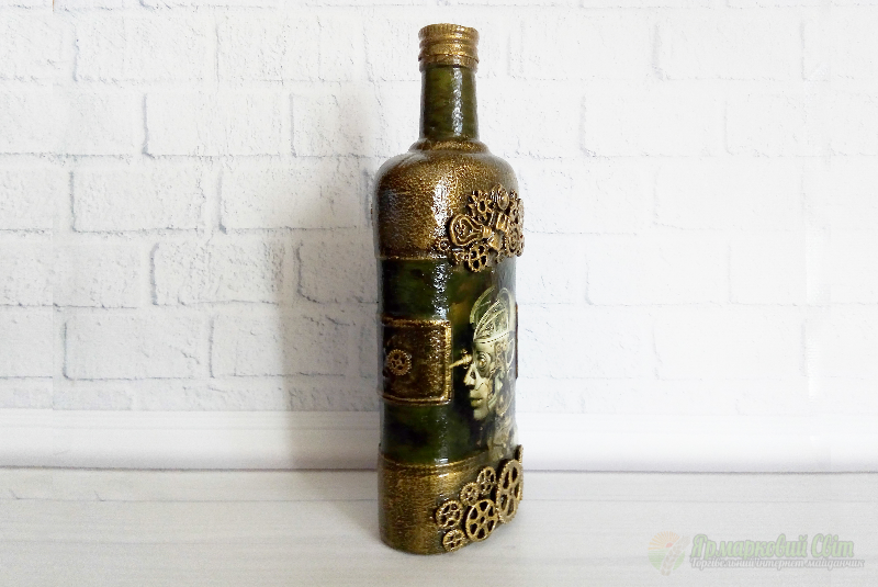 <div style=margin-left:10px><h1>Стимпанк бутылка Механический мираж Подарки в стиле steampunk Ручная работа</h1><p><a href="/catalog/podarki--suveniry/">Подарунки, сувеніри</a> » <a href="/catalog/podarki--suveniry/podarki/">Подарунки</a></p><i class="fa fa-map-marker"></i> Донецкая область, Мариуполь<br /><br /><div class="socdata"><script src="//yastatic.net/es5-shims/0.0.2/es5-shims.min.js"></script>
                                            <script src="//yastatic.net/share2/share.js"></script>
                                            <div class="ya-share2" data-services="facebook,gplus,twitter,lj,viber,whatsapp,skype" data-counter=""></div></div>