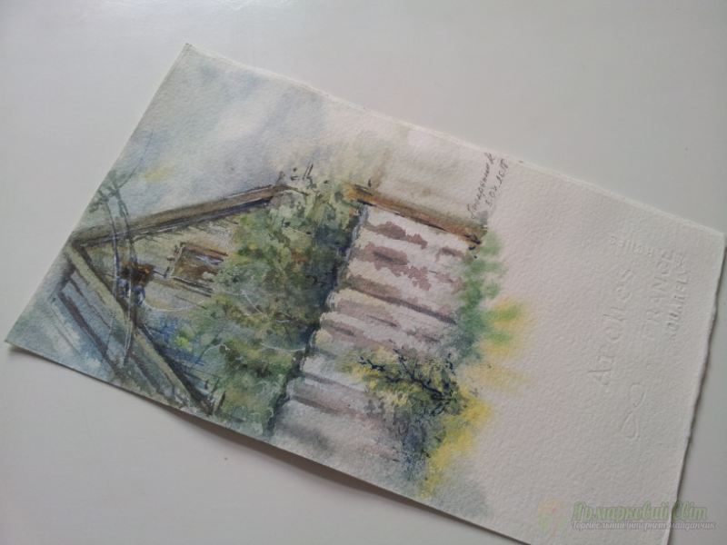 <div style=margin-left:10px><h1>акварель "домик в деревне"</h1><p><a href="/catalog/kartiny/">Картини</a> » <a href="/catalog/kartiny/jivopis/">Живопис</a></p><i class="fa fa-map-marker"></i> Запорожская область, Мелитополь<br /><br /><div class="socdata"><script src="//yastatic.net/es5-shims/0.0.2/es5-shims.min.js"></script>
                                            <script src="//yastatic.net/share2/share.js"></script>
                                            <div class="ya-share2" data-services="facebook,gplus,twitter,lj,viber,whatsapp,skype" data-counter=""></div></div>