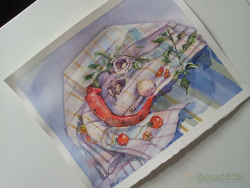 <div style=margin-left:10px><h1>акварель "натюрморт грибы и перец"</h1><p><a href="/catalog/kartiny/">Картини</a> » <a href="/catalog/kartiny/jivopis/">Живопис</a></p><i class="fa fa-map-marker"></i> Запорожская область, Мелитополь<br /><br /><div class="socdata"><script src="//yastatic.net/es5-shims/0.0.2/es5-shims.min.js"></script>
                                            <script src="//yastatic.net/share2/share.js"></script>
                                            <div class="ya-share2" data-services="facebook,gplus,twitter,lj,viber,whatsapp,skype" data-counter=""></div></div>