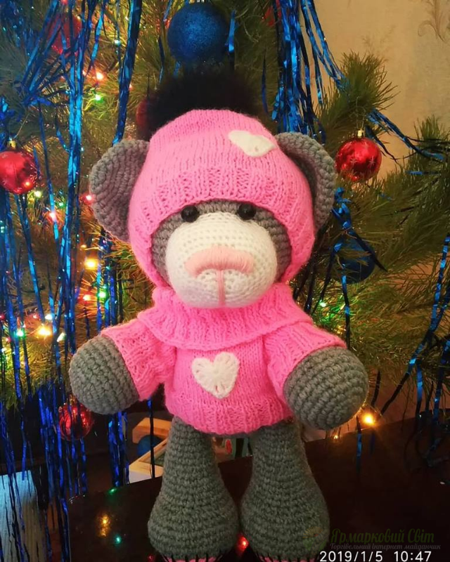 <div style=margin-left:10px><h1>мишка Тедди вязаный крючком</h1><p><a href="/catalog/igrushki/">Iграшки</a> » <a href="/catalog/igrushki/myagkie/">М'які</a></p><i class="fa fa-map-marker"></i> Одесская область, Одесса<br /><br /><div class="socdata"><script src="//yastatic.net/es5-shims/0.0.2/es5-shims.min.js"></script>
                                            <script src="//yastatic.net/share2/share.js"></script>
                                            <div class="ya-share2" data-services="facebook,gplus,twitter,lj,viber,whatsapp,skype" data-counter=""></div></div>