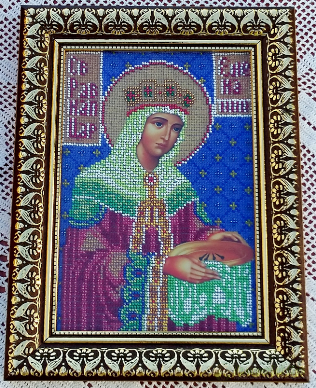 <div style=margin-left:10px><h1>Икона равноапостольной Елены</h1><p><a href="/catalog/kartiny/">Картини</a> » <a href="/catalog/kartiny/vyshitye/">Вишиті</a></p><i class="fa fa-map-marker"></i> Полтавская область, Кобеляки<br /><br /><div class="socdata"><script src="//yastatic.net/es5-shims/0.0.2/es5-shims.min.js"></script>
                                            <script src="//yastatic.net/share2/share.js"></script>
                                            <div class="ya-share2" data-services="facebook,gplus,twitter,lj,viber,whatsapp,skype" data-counter=""></div></div>