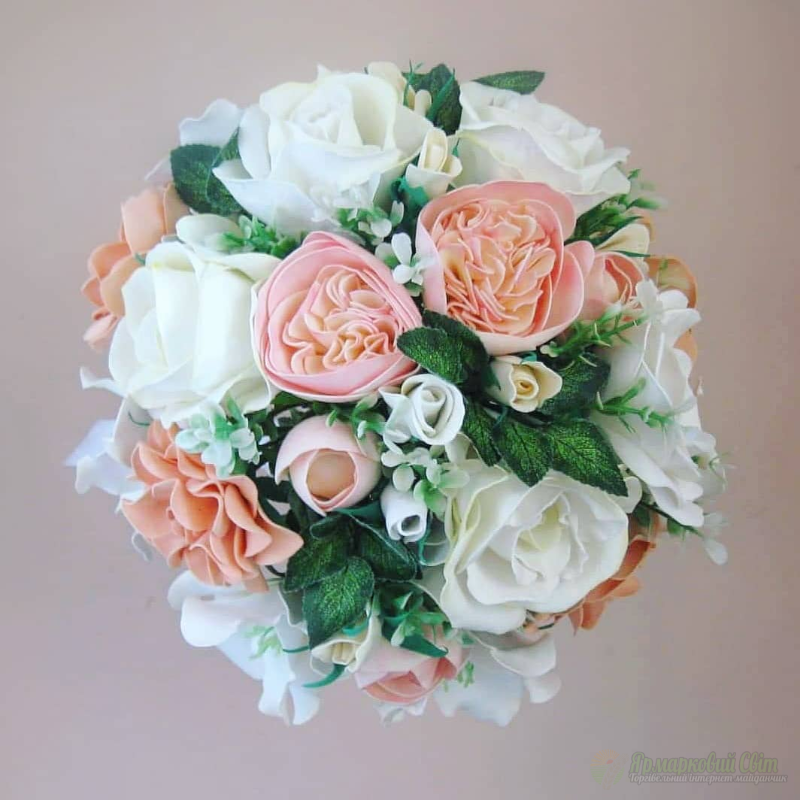 <div style=margin-left:10px><h1>Весільний букет ручної роботи </h1><p><a href="/catalog/podarki--suveniry/">Подарунки, сувеніри</a> » <a href="/catalog/podarki--suveniry/podarki/">Подарунки</a></p><i class="fa fa-map-marker"></i> Житомирская область, Коростень<br /><br /><div class="socdata"><script src="//yastatic.net/es5-shims/0.0.2/es5-shims.min.js"></script>
                                            <script src="//yastatic.net/share2/share.js"></script>
                                            <div class="ya-share2" data-services="facebook,gplus,twitter,lj,viber,whatsapp,skype" data-counter=""></div></div>