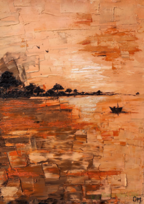 <div style=margin-left:10px><h1>Картина маслом «Закат»</h1><p><a href="/catalog/kartiny/">Картини</a> » <a href="/catalog/kartiny/jivopis/">Живопис</a></p><i class="fa fa-map-marker"></i> Киевская область, Киев<br /><br /><div class="socdata"><script src="//yastatic.net/es5-shims/0.0.2/es5-shims.min.js"></script>
                                            <script src="//yastatic.net/share2/share.js"></script>
                                            <div class="ya-share2" data-services="facebook,gplus,twitter,lj,viber,whatsapp,skype" data-counter=""></div></div>