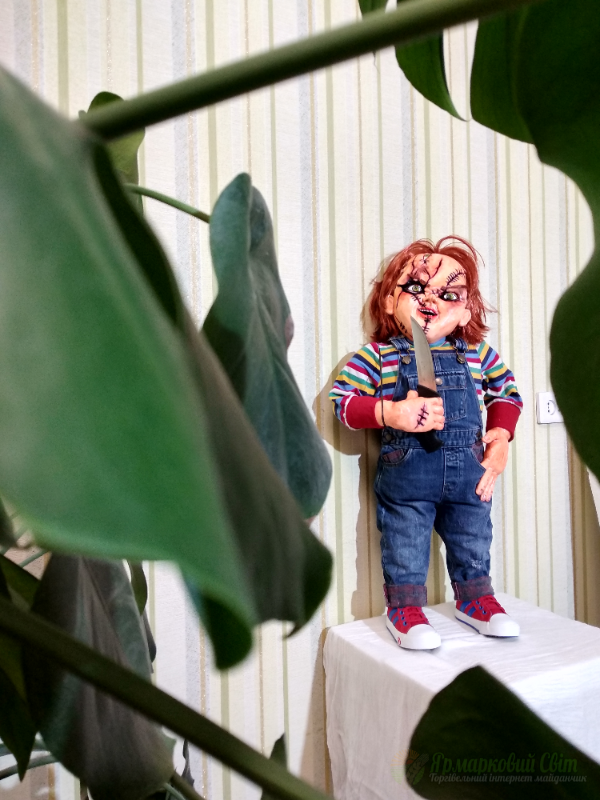 <div style=margin-left:10px><h1>Кукла Чаки</h1><p><a href="/catalog/igrushki/">Iграшки</a> » <a href="/catalog/igrushki/kukly/">Кукли</a></p><i class="fa fa-map-marker"></i> Полтавская область, Полтава<br /><br /><div class="socdata"><script src="//yastatic.net/es5-shims/0.0.2/es5-shims.min.js"></script>
                                            <script src="//yastatic.net/share2/share.js"></script>
                                            <div class="ya-share2" data-services="facebook,gplus,twitter,lj,viber,whatsapp,skype" data-counter=""></div></div>