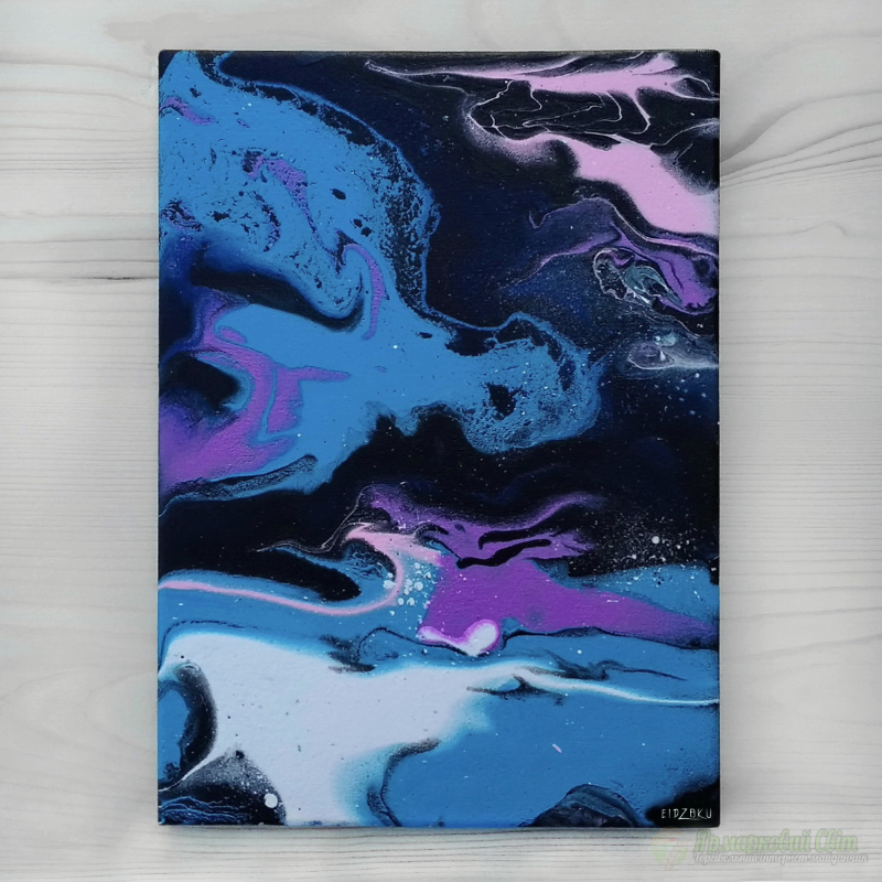 <div style=margin-left:10px><h1>Абстрактные картины в технике Fluid Art "Течение Вселенной"</h1><p><a href="/catalog/kartiny/">Картини</a> » <a href="/catalog/kartiny/jivopis/">Живопис</a></p><i class="fa fa-map-marker"></i> Запорожская область, Запорожье<br /><br /><div class="socdata"><script src="//yastatic.net/es5-shims/0.0.2/es5-shims.min.js"></script>
                                            <script src="//yastatic.net/share2/share.js"></script>
                                            <div class="ya-share2" data-services="facebook,gplus,twitter,lj,viber,whatsapp,skype" data-counter=""></div></div>