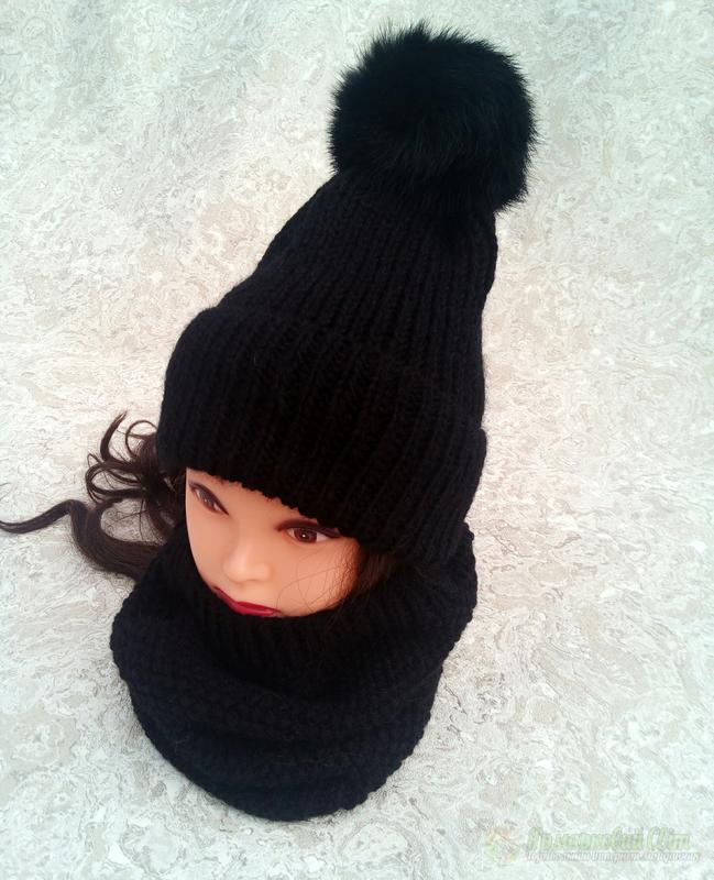 <div style=margin-left:10px><h1>Комплект шапка с натуральным помпоном(кролик Рекс) и снуд</h1><p><a href="/catalog/golovnue_ubory/">Головні убори
</a> » <a href="/catalog/golovnue_ubory/shapki/">Шапки</a></p><i class="fa fa-map-marker"></i> Запорожская область, Запорожье<br /><br /><div class="socdata"><script src="//yastatic.net/es5-shims/0.0.2/es5-shims.min.js"></script>
                                            <script src="//yastatic.net/share2/share.js"></script>
                                            <div class="ya-share2" data-services="facebook,gplus,twitter,lj,viber,whatsapp,skype" data-counter=""></div></div>