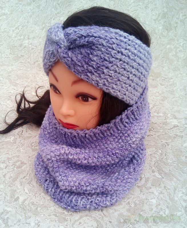 <div style=margin-left:10px><h1>Комплект повязка на голову и снуд сирень</h1><p><a href="/catalog/golovnue_ubory/">Головні убори
</a> » <a href="/catalog/golovnue_ubory/povyazki-i-naushniki/">Пов'язки і навушники</a></p><i class="fa fa-map-marker"></i> Запорожская область, Запорожье<br /><br /><div class="socdata"><script src="//yastatic.net/es5-shims/0.0.2/es5-shims.min.js"></script>
                                            <script src="//yastatic.net/share2/share.js"></script>
                                            <div class="ya-share2" data-services="facebook,gplus,twitter,lj,viber,whatsapp,skype" data-counter=""></div></div>