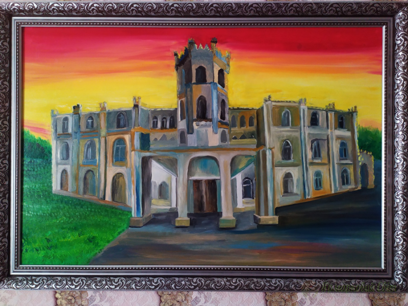 <div style=margin-left:10px><h1>Палац Грохольських- Терещенко в Червоному</h1><p><a href="/catalog/kartiny/">Картини</a> » <a href="/catalog/kartiny/jivopis/">Живопис</a></p><i class="fa fa-map-marker"></i> Житомирская область, Андрушевка<br /><br /><div class="socdata"><script src="//yastatic.net/es5-shims/0.0.2/es5-shims.min.js"></script>
                                            <script src="//yastatic.net/share2/share.js"></script>
                                            <div class="ya-share2" data-services="facebook,gplus,twitter,lj,viber,whatsapp,skype" data-counter=""></div></div>