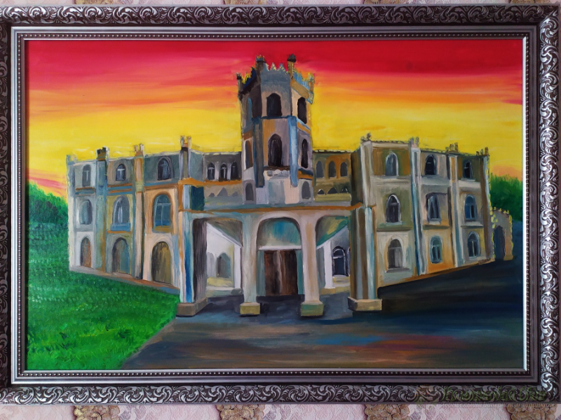 <div style=margin-left:10px><h1>Палац Грохольських- Терещенко в Червоному</h1><p><a href="/catalog/kartiny/">Картини</a> » <a href="/catalog/kartiny/jivopis/">Живопис</a></p><i class="fa fa-map-marker"></i> Житомирская область, Андрушевка<br /><br /><div class="socdata"><script src="//yastatic.net/es5-shims/0.0.2/es5-shims.min.js"></script>
                                            <script src="//yastatic.net/share2/share.js"></script>
                                            <div class="ya-share2" data-services="facebook,gplus,twitter,lj,viber,whatsapp,skype" data-counter=""></div></div>