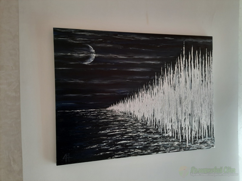 <div style=margin-left:10px><h1>Картина "Срібний ліс"</h1><p><a href="/catalog/kartiny/">Картини</a> » <a href="/catalog/kartiny/jivopis/">Живопис</a></p><i class="fa fa-map-marker"></i> Львовская область, Львов<br /><br /><div class="socdata"><script src="//yastatic.net/es5-shims/0.0.2/es5-shims.min.js"></script>
                                            <script src="//yastatic.net/share2/share.js"></script>
                                            <div class="ya-share2" data-services="facebook,gplus,twitter,lj,viber,whatsapp,skype" data-counter=""></div></div>