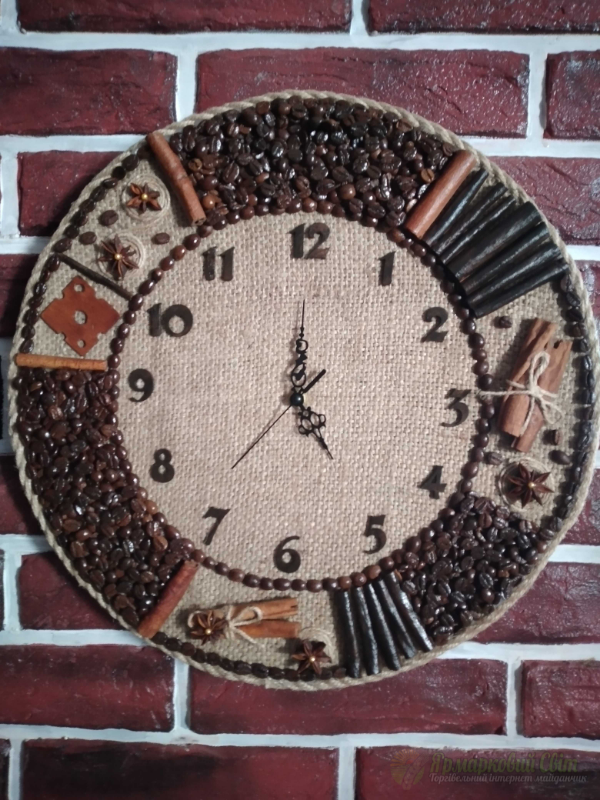 <div style=margin-left:10px><h1>Годинник настінний "Час для кави"</h1><p><a href="/catalog/dekor/">Декор</a> » <a href="/catalog/dekor/drugoe/">Iнше</a></p><i class="fa fa-map-marker"></i> Запорожская область, Бердянск<br /><br /><div class="socdata"><script src="//yastatic.net/es5-shims/0.0.2/es5-shims.min.js"></script>
                                            <script src="//yastatic.net/share2/share.js"></script>
                                            <div class="ya-share2" data-services="facebook,gplus,twitter,lj,viber,whatsapp,skype" data-counter=""></div></div>