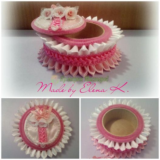 <div style=margin-left:10px><h1>Шкатулка Нежность Канзаши</h1><p><a href="/catalog/podarki--suveniry/">Подарунки, сувеніри</a> » <a href="/catalog/podarki--suveniry/podarki/">Подарунки</a></p><i class="fa fa-map-marker"></i> Киевская область, Ставище<br /><br /><div class="socdata"><script src="//yastatic.net/es5-shims/0.0.2/es5-shims.min.js"></script>
                                            <script src="//yastatic.net/share2/share.js"></script>
                                            <div class="ya-share2" data-services="facebook,gplus,twitter,lj,viber,whatsapp,skype" data-counter=""></div></div>