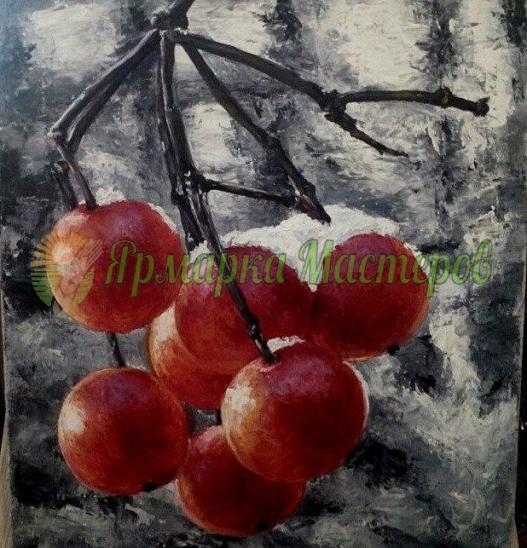 <div style=margin-left:10px><h1>Зимова калина</h1><p><a href="/catalog/kartiny/">Картини</a> » <a href="/catalog/kartiny/jivopis/">Живопис</a></p><i class="fa fa-map-marker"></i> Сумская область, Сумы<br /><br /><div class="socdata"><script src="//yastatic.net/es5-shims/0.0.2/es5-shims.min.js"></script>
                                            <script src="//yastatic.net/share2/share.js"></script>
                                            <div class="ya-share2" data-services="facebook,gplus,twitter,lj,viber,whatsapp,skype" data-counter=""></div></div>