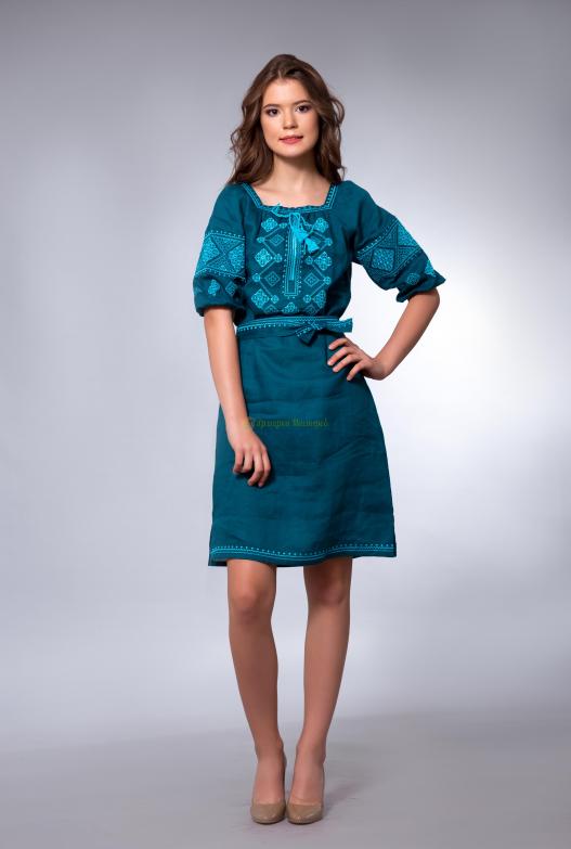 <div style=margin-left:10px><h1>Льняное платье с вышивкой (цвет морской волны)</h1><p><a href="/catalog/shite/">Шиття</a> » <a href="/catalog/shite/shite--odejda/">Шиття, одяг</a></p><i class="fa fa-map-marker"></i> Полтавская область, Полтава<br /><br /><div class="socdata"><script src="//yastatic.net/es5-shims/0.0.2/es5-shims.min.js"></script>
                                            <script src="//yastatic.net/share2/share.js"></script>
                                            <div class="ya-share2" data-services="facebook,gplus,twitter,lj,viber,whatsapp,skype" data-counter=""></div></div>