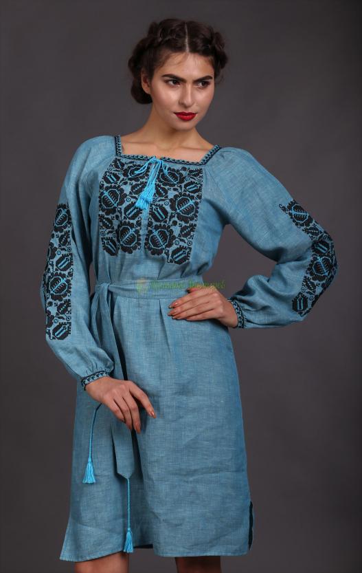 <div style=margin-left:10px><h1>Вышитое платье "Этно" (лён аква)</h1><p><a href="/catalog/shite/">Шиття</a> » <a href="/catalog/shite/shite--odejda/">Шиття, одяг</a></p><i class="fa fa-map-marker"></i> Полтавская область, Полтава<br /><br /><div class="socdata"><script src="//yastatic.net/es5-shims/0.0.2/es5-shims.min.js"></script>
                                            <script src="//yastatic.net/share2/share.js"></script>
                                            <div class="ya-share2" data-services="facebook,gplus,twitter,lj,viber,whatsapp,skype" data-counter=""></div></div>