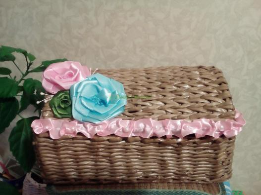 <div style=margin-left:10px><h1> Шкатулка плетеная</h1><p><a href="/catalog/ukrasheniya/">Прикраси</a> » <a href="/catalog/ukrasheniya/podarki/">Подарунки</a></p><i class="fa fa-map-marker"></i> Одесская область, Одесса<br /><br /><div class="socdata"><script src="//yastatic.net/es5-shims/0.0.2/es5-shims.min.js"></script>
                                            <script src="//yastatic.net/share2/share.js"></script>
                                            <div class="ya-share2" data-services="facebook,gplus,twitter,lj,viber,whatsapp,skype" data-counter=""></div></div>